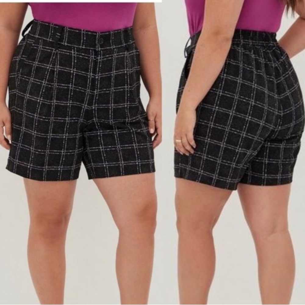 Torrid plaid shorts